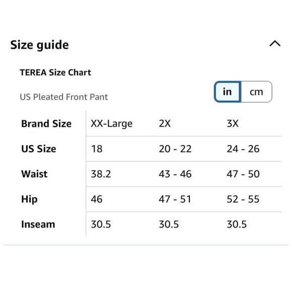 Terea Women's Lexington Pleated Short size XXL NWT - Picture 7 of 8